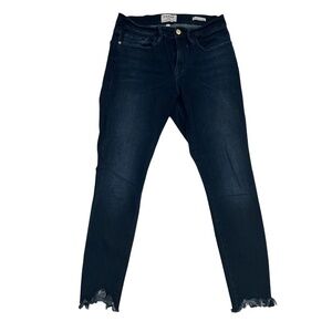 Frame Denim Le Skinny De Jeanne Frayed Hem Jeans Size 29 Women's